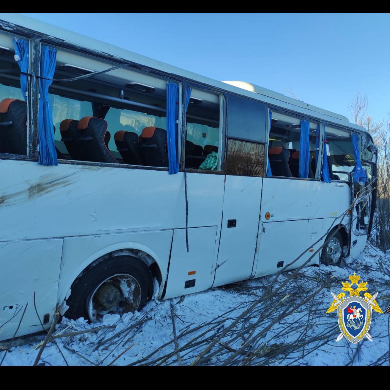 Граждане Турции ехали в автобусе, попавшем в ДТП в Газ-Заводе. Возбуждено уголовное дело