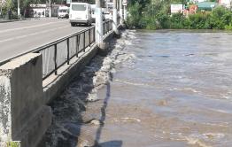 В Чите подтоплены несколько улиц в Центральном районе 