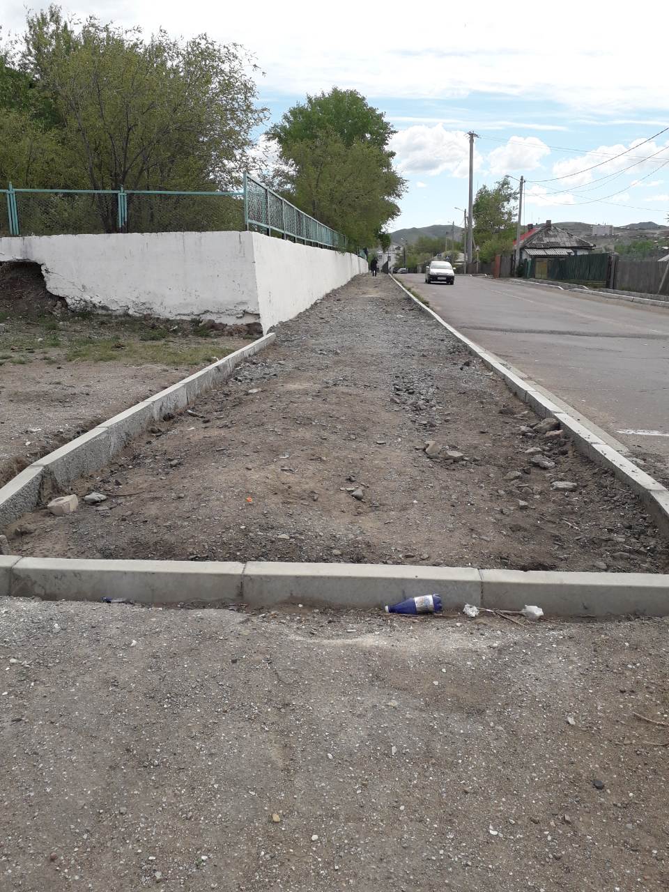 В Оловянной нет тротуаров, водопровода и дорог