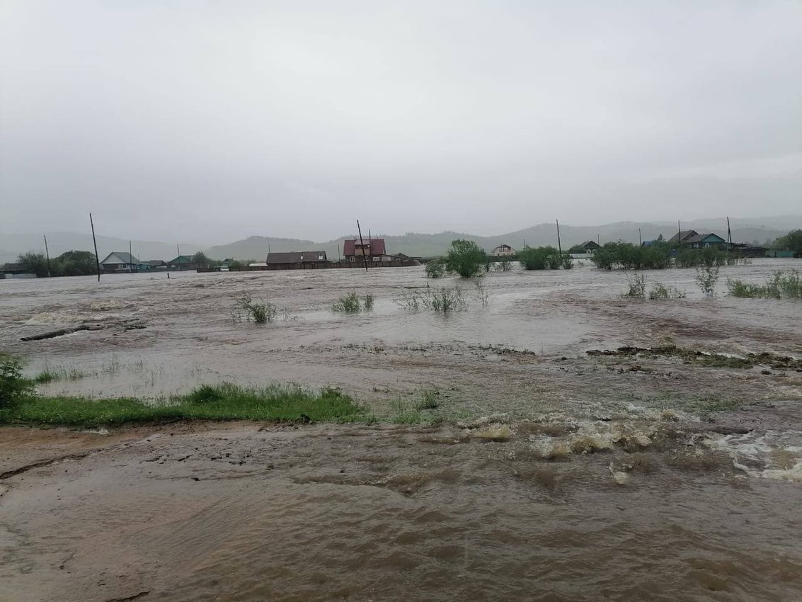 В районах Забайкалья введен режим ЧС из-за паводков