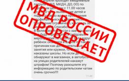 Забайкальские полицейские просят не верить фэйковым сообщениям о проведении рейдов по детям