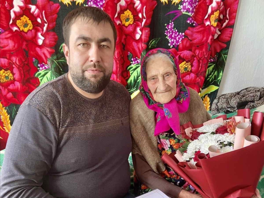 101 год отметила труженица тыла Екатерина Ткачева