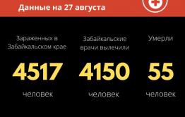 24 человека заразились коронавирусом за сутки в Забайкалье