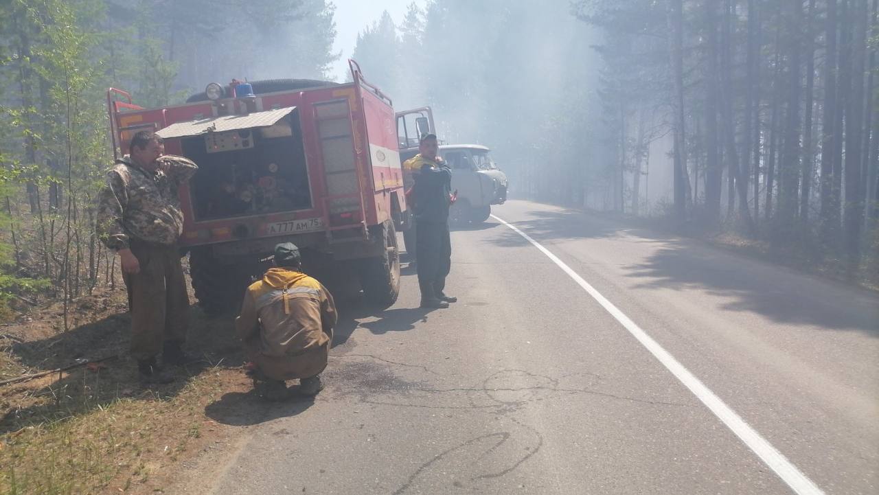 В одном из районов Забайкалья потушили лесной пожар