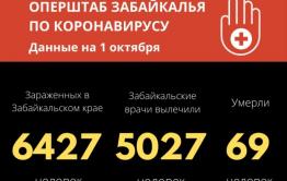 Более пяти тысяч забайкальцев вылечились от COVID-19