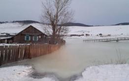 В Чернышевском районе Забайкалья грунтовые воды снова затопили село (видео)