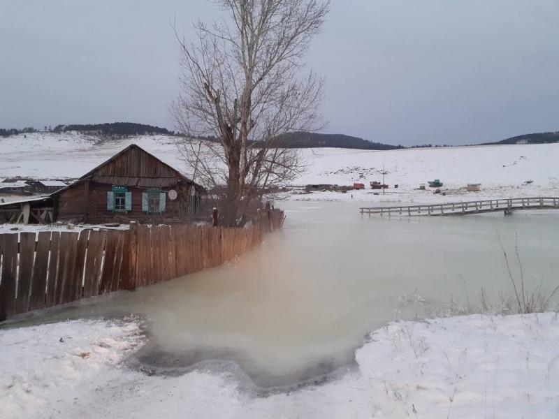 В Чернышевском районе Забайкалья грунтовые воды снова затопили село (видео)