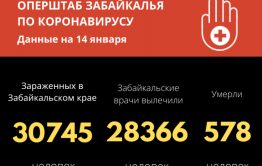 Еще 223 забайкальца заболели COVID-19 за сутки