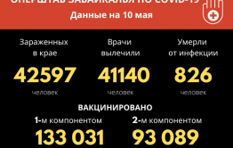 За сутки в Забайкалье не зафиксировали летальных исходов из-за COVID-19