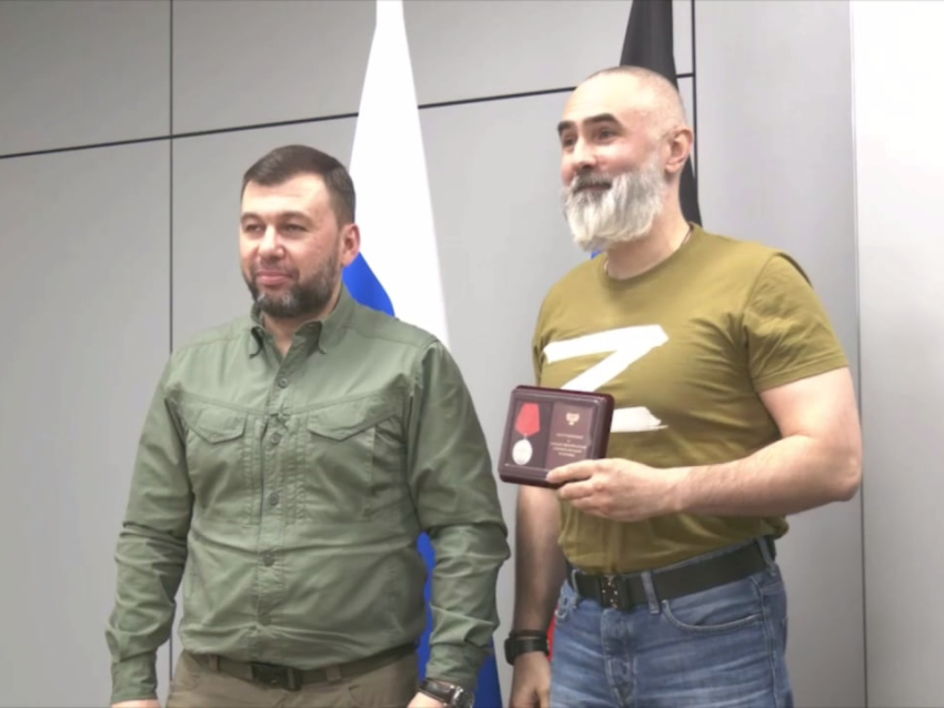 Космонавт из Забайкалья  награжден медалью «За отвагу»