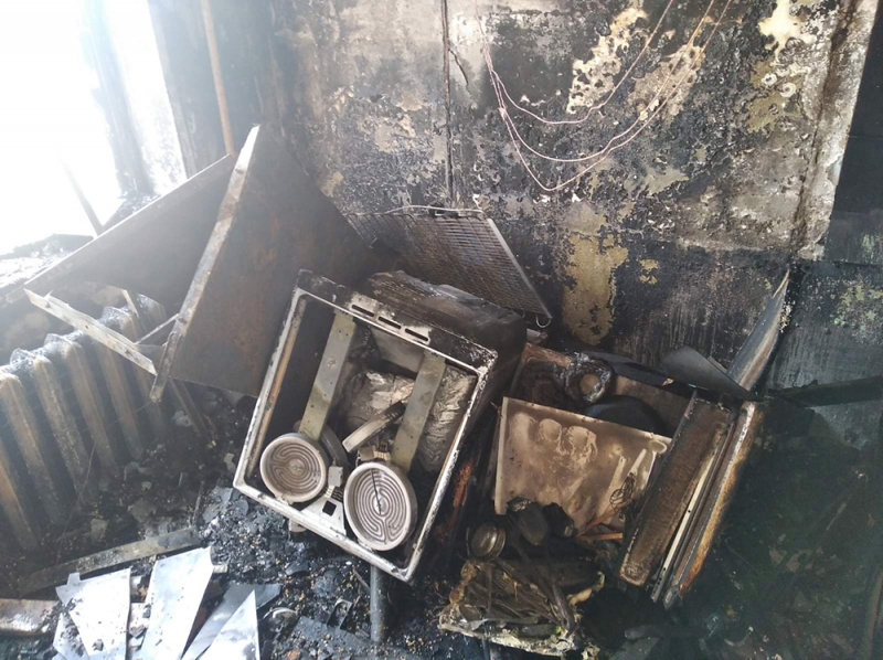 Читинец устроил пожар на съемной квартире из-за ссоры со знакомой