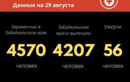 В Забайкалье растет количество суточных заражений коронавирусом