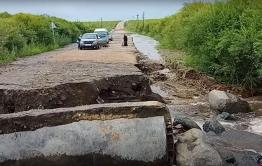 Дорожники восстановили проезд к Вершино-Дарасунскому после наводнения