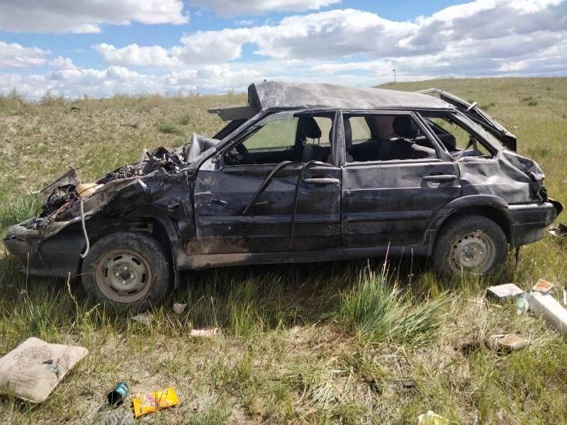 В Ононском районе водитель Lada Samara погиб в ДТП