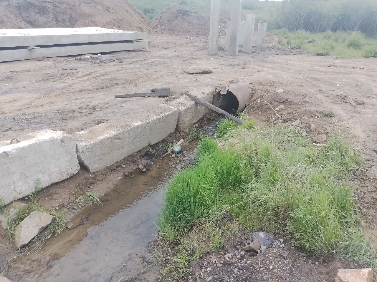 Дачники отрезаны от мира из-за ремонта моста в Забайкалье