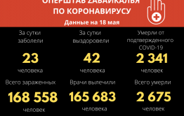 За сутки 42 забайкальца вылечились от COVID-19
