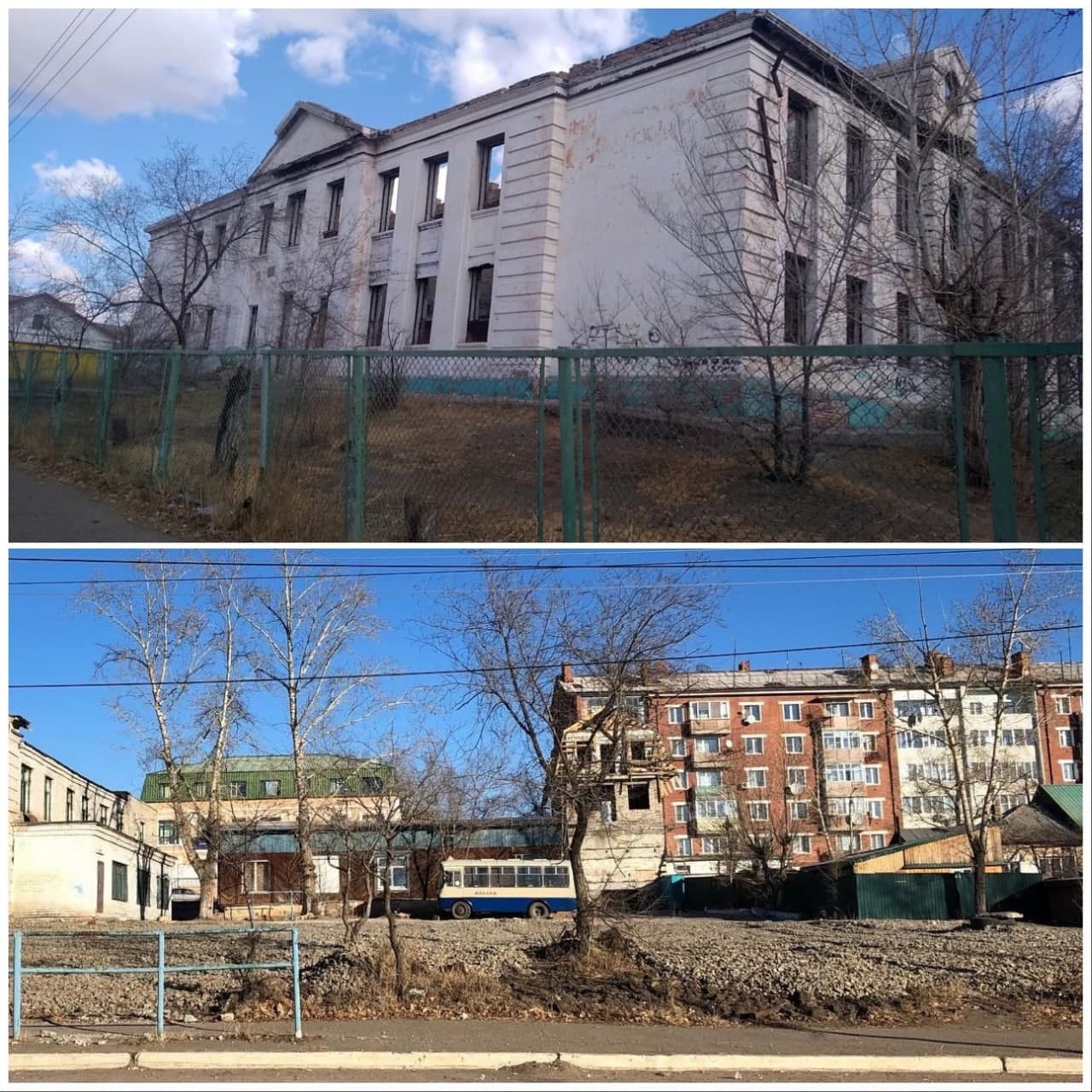 Сгоревшую 14 лет назад школу в Забайкальске снесли после иска прокуратуры 
