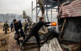 Как горели дачи под Читой