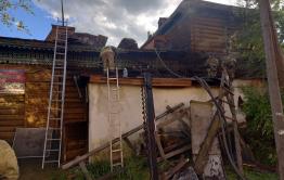 Пожар в кафе «Селенга» в Чите потушен