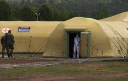 Вечорка ТВ: Полевой госпиталь развернули в Чите для приема больных с COVID-19