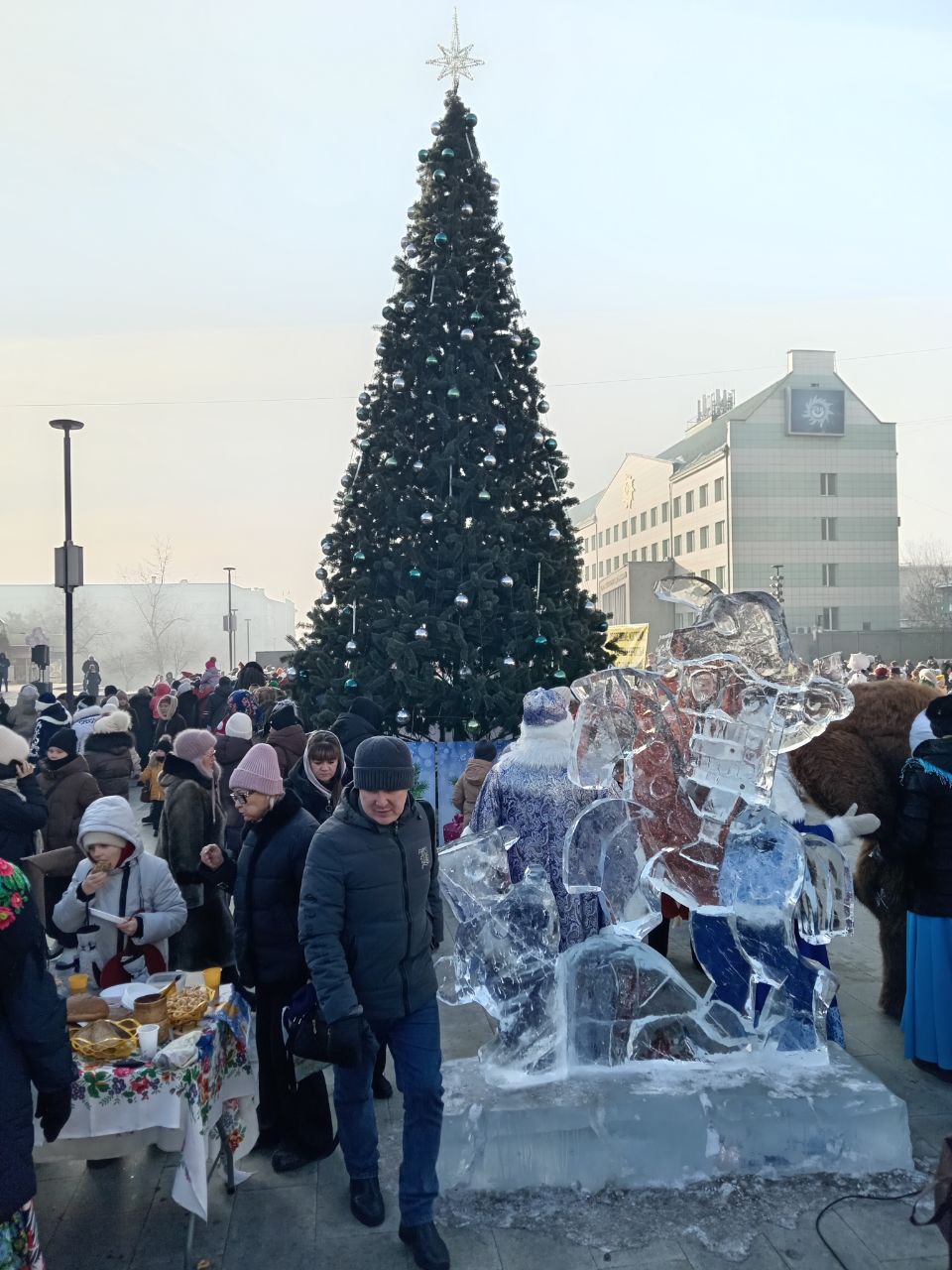 Чита предновогодняя. Фото Олега Тополева