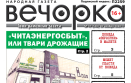 «Вечорка», № 47: «Читаэнергосбыт» или твари дрожащие