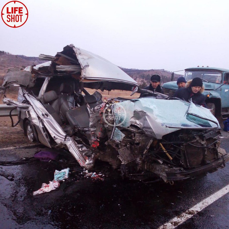 ​Микроавтобус, попавший в ДТП с семью погибшими, был легковым такси и ехал из Оловянной в Читу