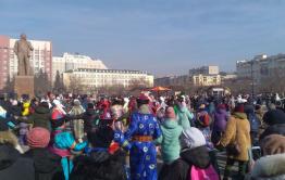 Читинцы празднуют Сагаалган