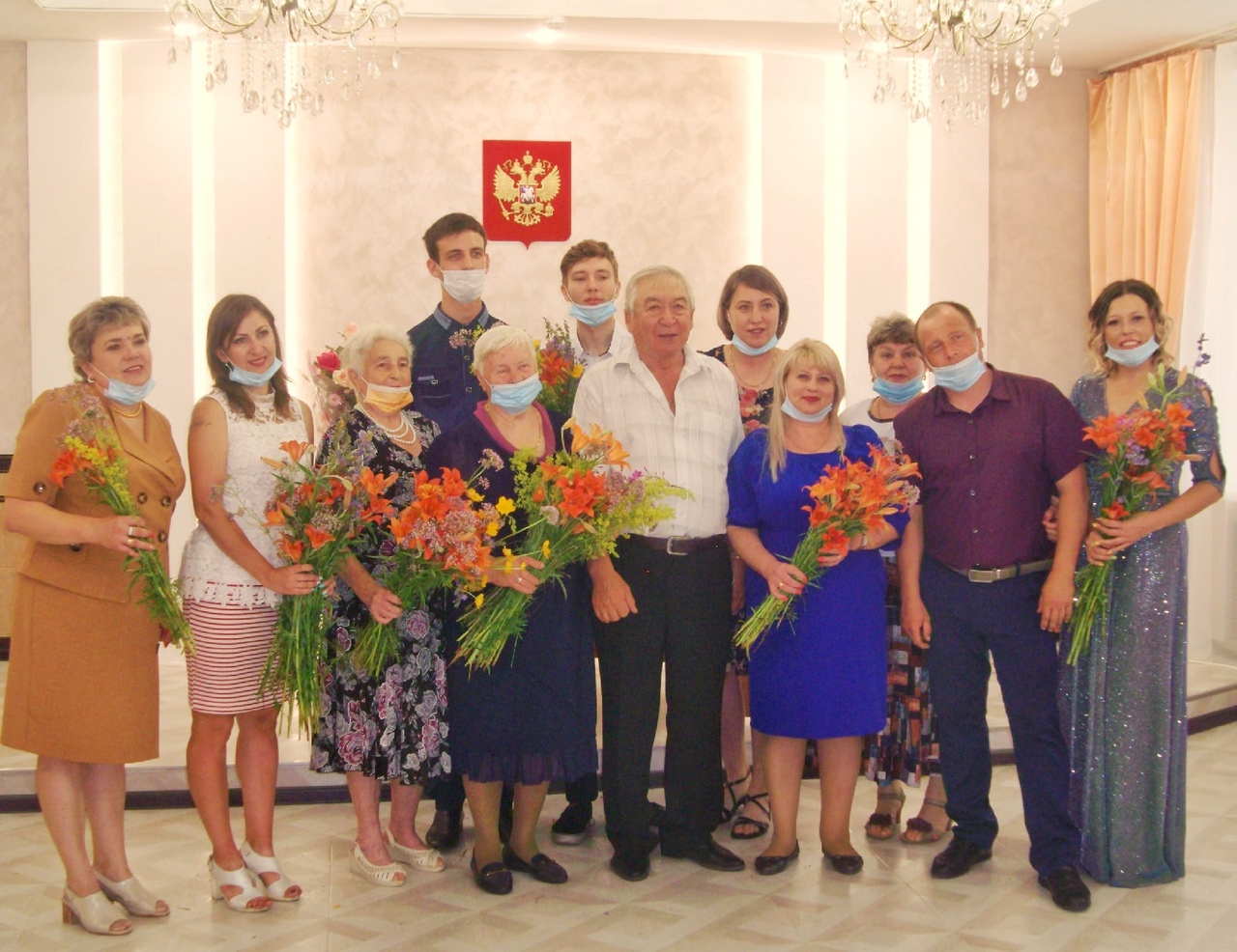 Забайкальская семья, прожившая в браке 57 лет, получила медаль «За любовь и верность»