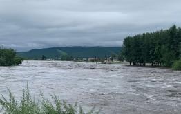 Один из забайкальских поселков оказался в воде