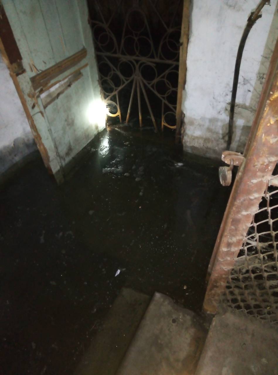 Подвал дома в Шара-Горохоне затопило дождями